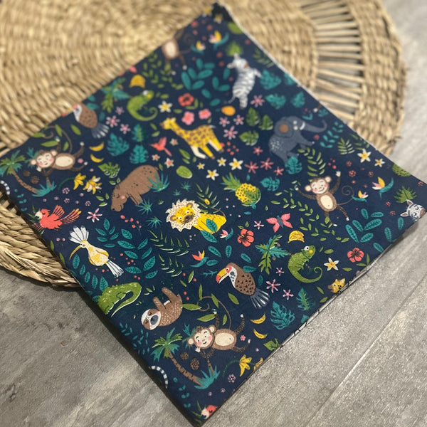 Cahier de coloriages lavables JUNGLE + 6 feutres lavables