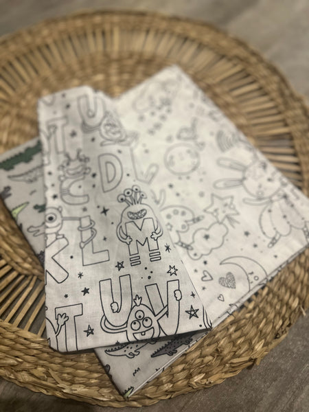 Cahier de coloriages lavables CROCO+ 6 feutres lavables