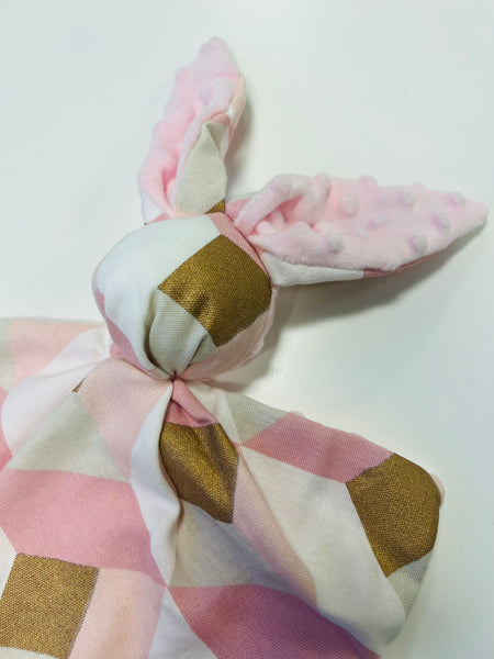 Doudou lapin personnalisé MILLION CUBES