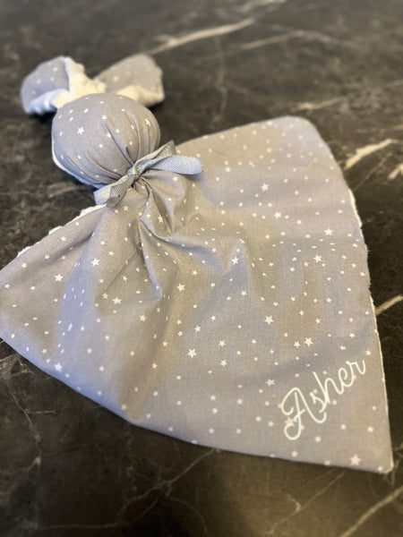 Doudou lapin personnalisé LITTLE STARS