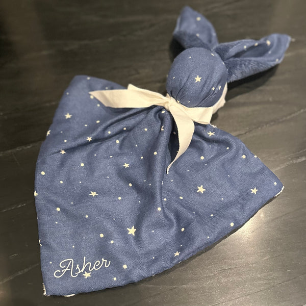 Doudou lapin personnalisé LITTLE STARS