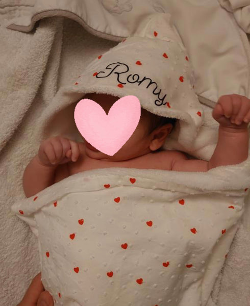 Cape de bain bébé