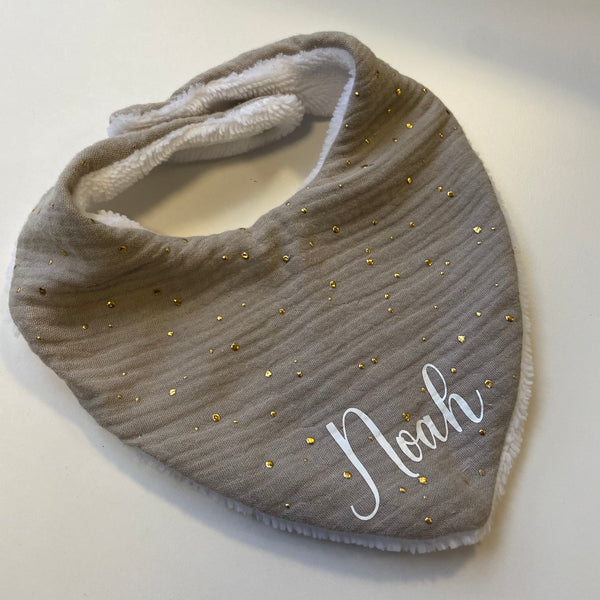 Bavoir bandana DOUBLE GAZE