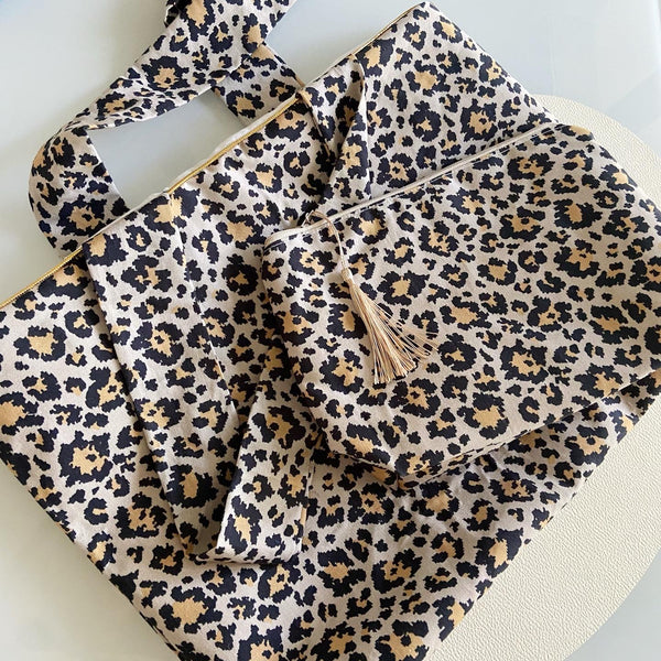 Maxi trousse de toilette LEOPARD