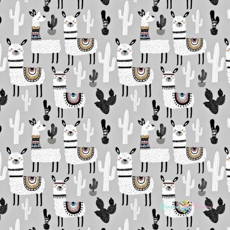 Catalogue de tissus | BabyloveinParis | Baby love in Paris | Motif lama