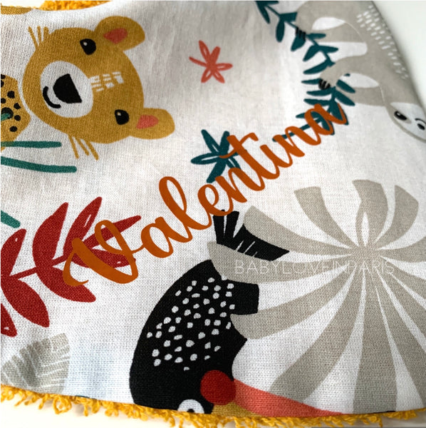 Bavoir bandana JUNGLE
