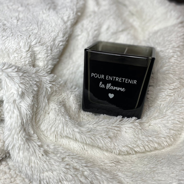 Bougie personnalisée pour entretenir la flamme