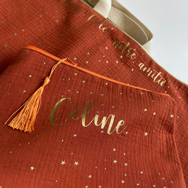 Maxi trousse de toilette DOUBLE GAZE