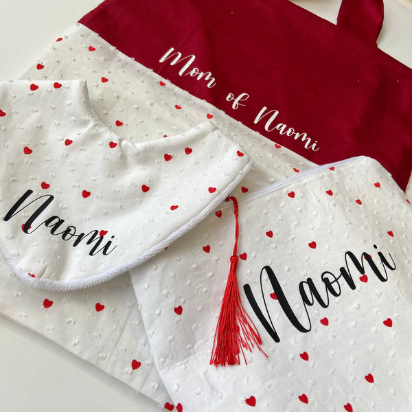 Bavoir bandana LITTLE HEART