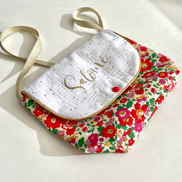 Petit sac de fille LIBERTY OF LONDON Betsy rouge