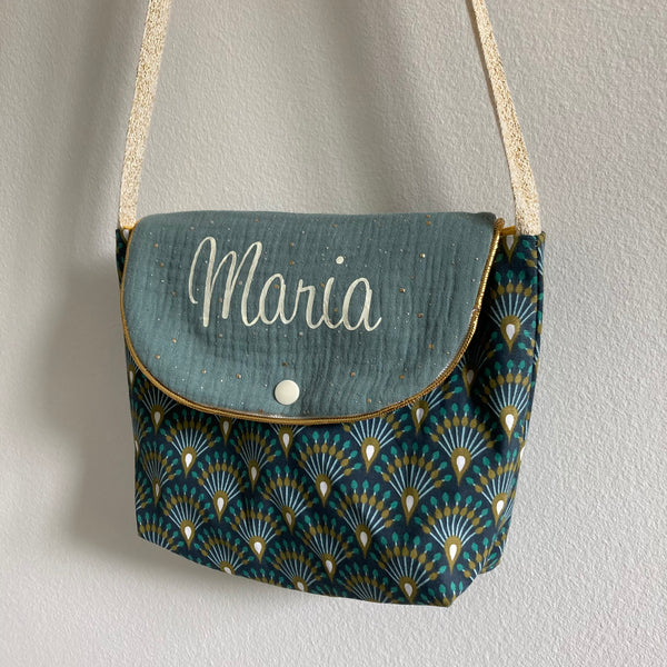 Petit sac de fille DOUBLE GAZE EVENTAIL