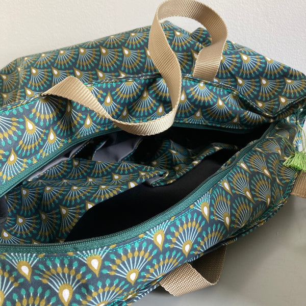 Sac à langer avec poches intérieures ÉVENTAIL JAPONAIS