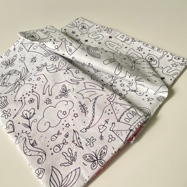 Cahier de coloriages lavables COURONNES + 6 feutres lavables