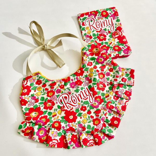 Bavoir frou-frou LIBERTY BETSY