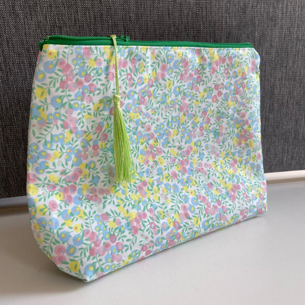 Maxi trousse de toilette LIBERTY JAUNE
