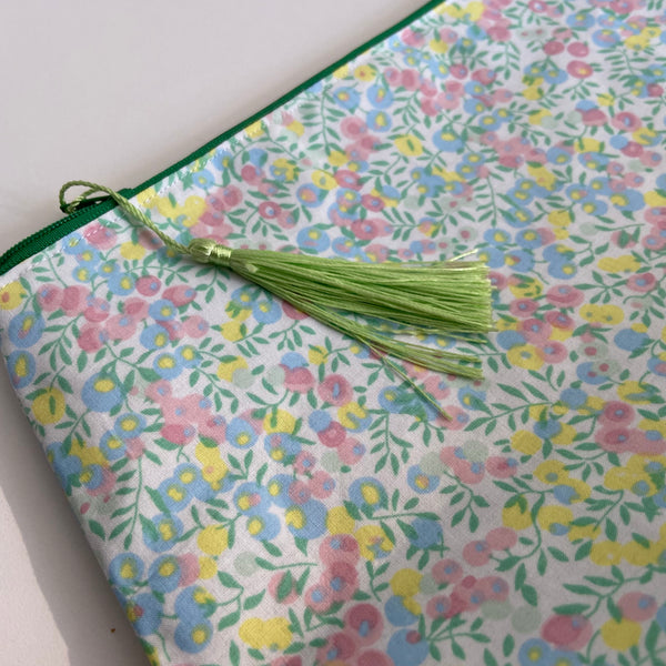 Maxi trousse de toilette LIBERTY JAUNE