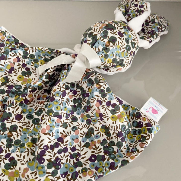 Doudou lapin personnalisé LIBERTY WILTSHIRE