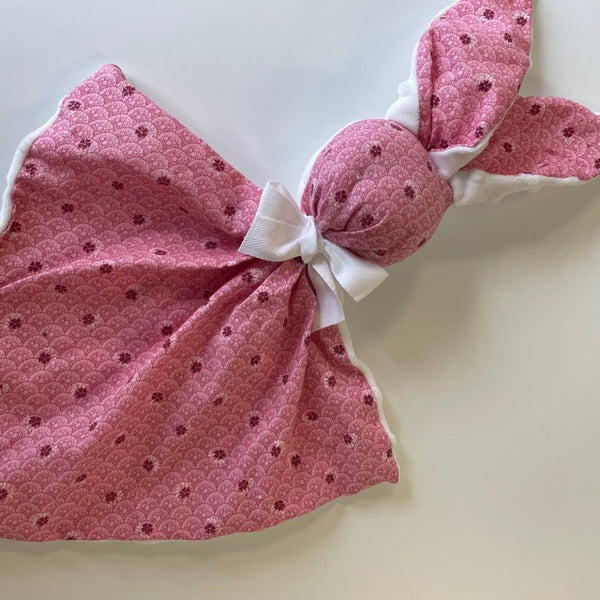 Doudou lapin personnalisé ÉVENTAILS JAPONAIS