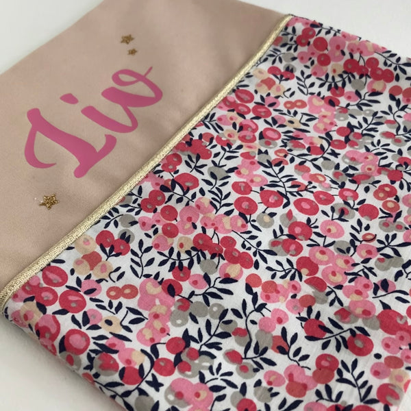 Cahier de coloriages lavables LIBERTY ROSE+ 6 feutres lavables