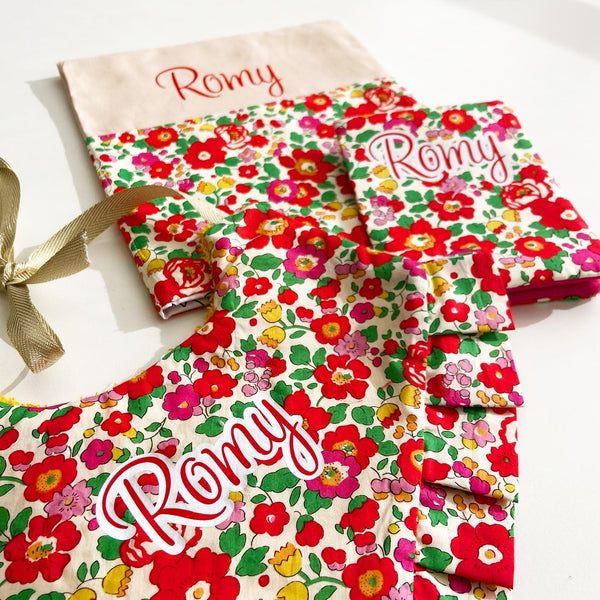 Bavoir frou-frou LIBERTY BETSY