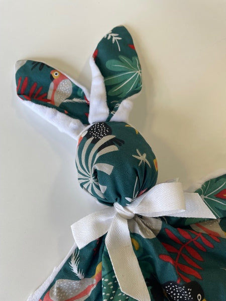 Doudou lapin personnalisé JUNGLE