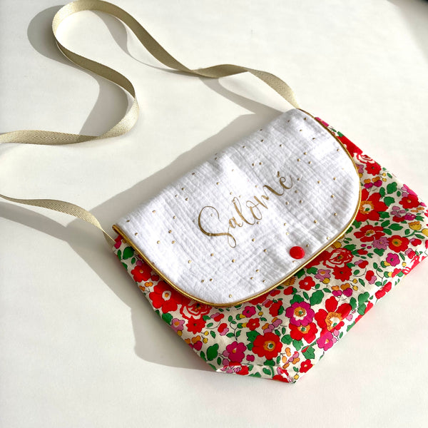 Petit sac de fille LIBERTY OF LONDON Betsy rouge